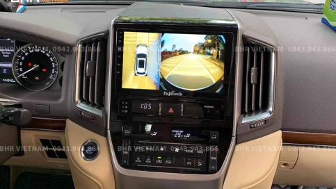 Màn hình DVD Android liền camera 360 Toyota Land Cruiser 2016 - 2020 | Fujitech 360 